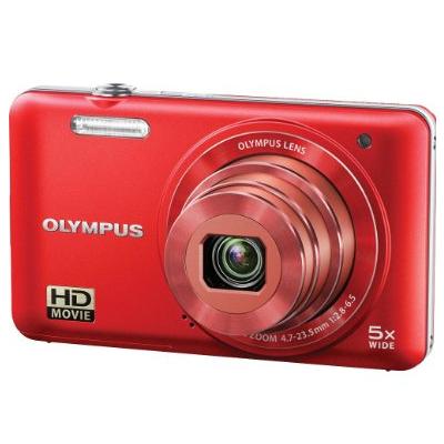 Olympus VG-160 Red Point and Shoot Camera